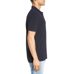 Camisas de Verano para Hombre, Corte Ajustado, Tallas Grandes, Logotipo Personalizado en la Parte Delantera, Ecológicas, 100% Algodón, Secado Rápido, Manga Corta, Color Sólido, Casuales - Product Image 3