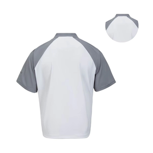 เสื้อแจ็คเก็ตเบสบอล BP Cage แบบแห้งเร็ว แขนสั้น สำหรับเยาวชนและผู้ชาย ขายส่ง แบบสั่งทำพิเศษ - Product Image 5