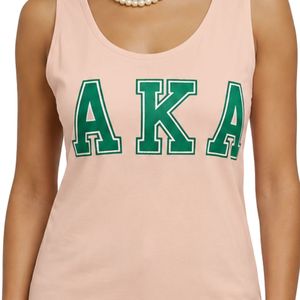 Camiseta sin mangas con letras verdes y rosas para mujer, Top informal de algodón con diseño gráfico, camisa de moda de verano, ropa suave y cómoda para uso diario - Product Image 4