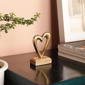 <b>Heart</b> Shape Decorative Showpiece for Home Living Room Table Decor - Product Image 1