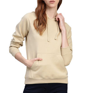 Oem High Quality Women's Hoodies Latest Oversized Pullover Kangaroo Pocket Custom Logo Hoodie Sweatshirt For women's hoodies - Product Image 1