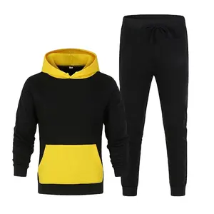 Wholesale Factory Price 2023 Custom Design Tracksuits For Men Hoodie Pants Outwear Sports Tracksuits