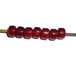 Cuentas Sueltas de Vidrio Reciclado Africano al por Mayor |   Cuentas Redondas de 10 mm |   Joyería Étnica de Color Sólido al por Mayor, Marca FE - Product Image 6