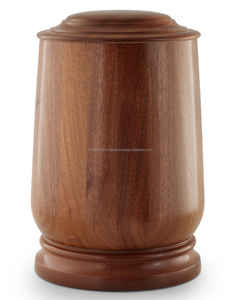 Urne funéraire en bois de manguier de style américain personnalisable pour cendres humaines adultes - Fournitures funéraires sur mesure en gros - Product Image 4