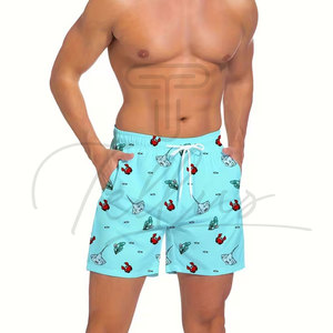 Shorts de Playa de Alta Calidad con Diseño Moderno, Hechos a Medida, Ligeros, Holgados, para Hombre - Product Image 3