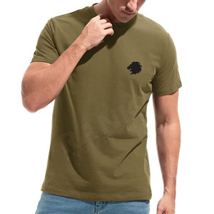 Camisetas Estampadas de Algodón 100% de Corte Holgado para Hombre, Camisetas de Estilo Urbano para Hombre, Camisetas de Algodón con Logotipo Personalizado, Venta al Por Mayor, Disponibles en Stock - Product Image 3