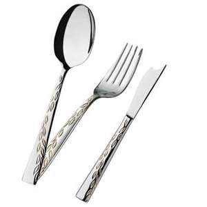 Ensemble de couverts en acier inoxydable de qualité supérieure pour hôtel, restaurant, usage domestique, avec finition élégante polie miroir - Product Image 6