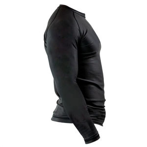 Rashguard à manches longues personnalisé ODM OEM de haute qualité pour hommes, en Spandex/Polyester, UPF50, respirant, imprimé, compressif, séchage rapide - Product Image 6
