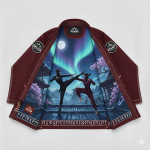 Kimono de Jiu-Jitsu Brésilien (BJJ) en Coton Lourd 100% Durable, Coupe Ajustée, Tissage Perlé, pour Hommes et Femmes, MMA, Grappling, OEM - Product Image 1