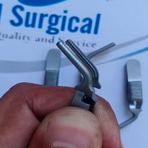 Pinza Vascular Curva Atraumática Bulldog de Acero Inoxidable, Pinza Microvascular, Instrumento Quirúrgico - Product Image 3