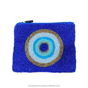 For Heart Beaded Coin Purse Handmade Zipper Pouch Custom Embroidery Mini <b>Wallet</b> Large Capacity Eco-Friendly <b>Small</b> Gift Girls - Product Image 5