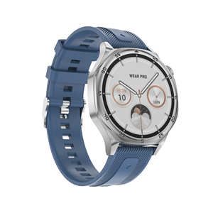 <span class=keywords><strong>Montre</strong></span> <span class=keywords><strong>connectée</strong></span> pour <span class=keywords><strong>homme</strong></span> DT5, affichage du menu 3D, mémoire 4 Go, batterie 280 mAh, connexion TWS, enregistreur d'appels, commande vocale IA, suivi d'activité en silicone - Product Image 5