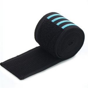 Genouillères de sécurité sportives, bandages de compression unisexe en Spandex et Nylon pour la musculation et la protection des genoux, et bandes de maintien pour poignets - Product Image 2