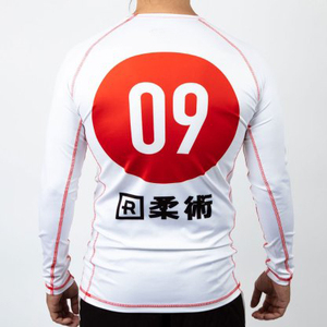 เสื้อรัดกล้ามเนื้อแขนยาวสำหรับผู้หญิง MMA BJJ ป้องกันแสงแดด UPF50 ระบายอากาศได้ดี พร้อมโลโก้แบบกำหนดเองได้ - Product Image 6