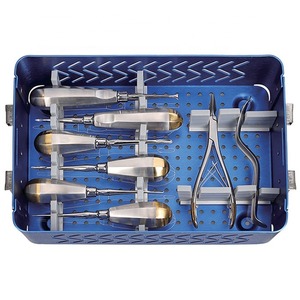 Juego de 8 Piezas de Instrumentos Quirúrgicos Dentales de Extracción Manual Básica de Acero Inoxidable, Dispositivos Médicos Profesionales con Certificación CE - Product Image 4