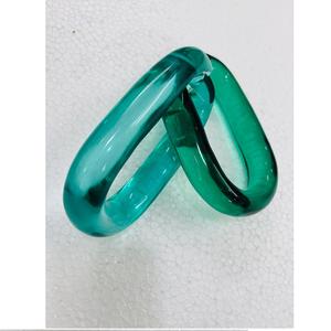 Maillons de chaîne en résine, maillons de chaîne pour rideaux en résine, maillons de chaîne pour bijoux en résine, chaînes en résine, chaînes à maillons en résine - Product Image 2