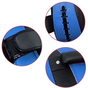 Curved PVC & Leather Muay Thai Pad for Taekwondo Kickboxing Strike Training-Martial Arts Coaching Equipment Thai Pads - Product Image 5