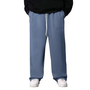 Pantalones Deportivos de Felpa para Hombre, de Alta Calidad, Estampados, de Peso Medio, con Cordón Ajustable, Corte Holgado, Tejido de Punto, Talla Grande, de Algodón - Product Image 5