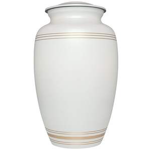 Hermosa Urna Funeraria Clásica Verde Antigua para Cenizas de Adultos, Urna de Metal para Cremación, Estilo Americano/Europeo - Product Image 3