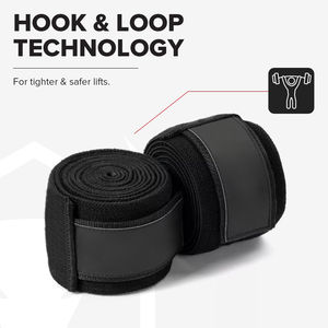 Bandes de maintien pour les genoux longue durée pour les squats, la presse à jambes et l'entraînement sportif – Protégez efficacement vos genoux - Product Image 2