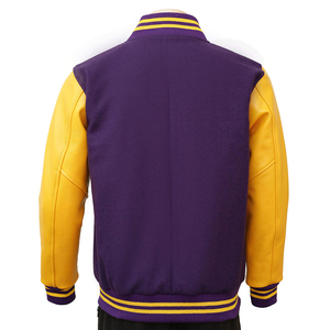 Popular Good Varsity <b>Jackets</b> Crew Neck Collar Customized Logo Printing Full Sleeves College <b>Baseball</b> <b>Jacket</b> <b>For</b> <b>Men</b> - Product Image 3