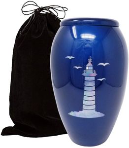 Storage urn, funeral supplies urn, black cremation urn, engraved urn, premium urn, luxury cremation urn, - Product Image 1