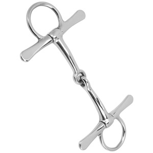 Bridons d'équitation en acier inoxydable de qualité supérieure, confortables, à double articulation, anneaux mobiles, taille personnalisée MARCO WEAR pour - Product Image 1