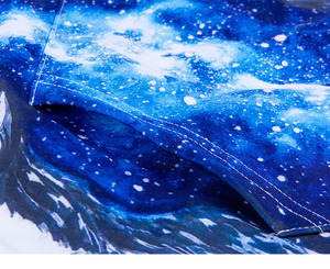 Sudadera con Capucha para Hombre, Estampado Personalizado, Azul y Blanco, Sublimación, Poliéster, Casual, Otoño, Corte Regular, con Bolsillo Delantero - Product Image 6
