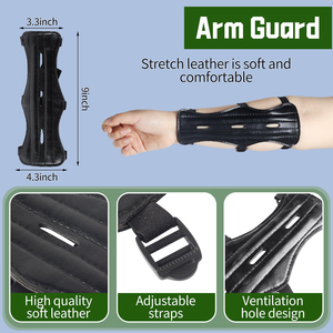 Guante de tiro con arco de malla transpirable, diseño de tres dedos para sesiones de tiro de verano, protección ligera para arqueros principiantes y profesionales - Product Image 3