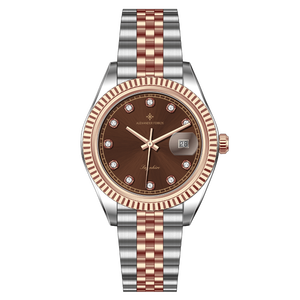 Alexander Ferros 8392D/08 38mm Sapphire Crystal Dial Stainless Steel Case Automatic <b>Mechanical</b> Miyota Movement 5BAR Water <b>Watch</b> - Product Image 5