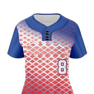 ชุดกีฬาซอฟต์บอลระบายอากาศได้ดี พร้อมเสื้อเจอร์ซีย์และกางเกงสำหรับการเล่นและฝึกซ้อมกลางแจ้ง - Product Image 3