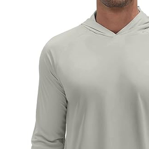 Sudaderas de Pesca de Secado Rápido, Transpirables, Hechas de Poliéster de Alta Calidad, Fabricadas por un Fabricante Profesional, con Protección Solar UPF 50+ - Product Image 3