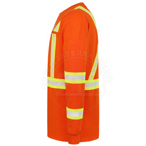 Chaleco de Seguridad de Trabajo de Color Sólido Fabricado en Pakistán, con Logotipo Personalizado Impreso, Reflectante, Impermeable, Ignífugo y Resistente al Calor - Product Image 2