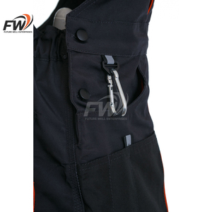 Ropa de Trabajo Transpirable Personalizada para Hombre, Pantalones de Trabajo con Tirantes, Multibolsillos y Estampado en Relieve para Trabajos de Construcción - Product Image 3