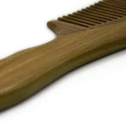 Peignes en bois naturel faits à la main de haute qualité, peigne en bois de poirier, artisanat naturel - Product Image 5