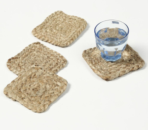 Eco Friendly Promotional Coir <b>Coaster</b> OEM ODM - Custom Size Coconut Fiber Table <b>Coaster</b> Private Label Bulk Supplier - Product Image 1