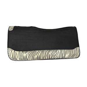 Tapis de selle professionnel en feutre de laine occidental, équipement d'équitation haut de gamme, renforcé en cuir, vente en gros, fabricant d'usine - Product Image 2