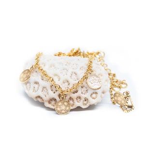 Cavigliera e Collana alla Moda RHEA COIN - Product Image 5