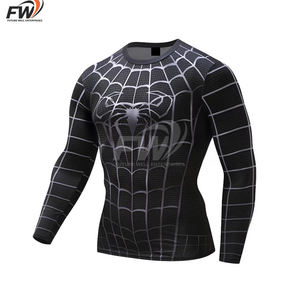 Rashguard de Jiu Jitsu BJJ con Diseño de Astronauta, Precio de Fábrica OEM, Producto en Oferta, Logotipo Personalizado, Sin Gi, para Grappling - Product Image 1