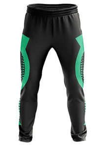 Pantalones de Cricket para Hombre, 100% Poliéster, Cintura Elástica con Cordón, Corte Clásico Ajustado, Dobladillo sin Rematar, Dos Bolsillos, Estilo Clásico - Product Image 2