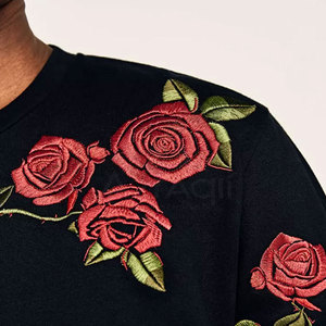 เสื้อสเวตเชิ้ตปักลายสไตล์คลาสสิก ผ้าฝ้ายผสมระบายอากาศได้ดี คอกลม สำหรับฤดูใบไม้ร่วง ฤดูหนาว และแฟชั่นลำลอง - Product Image 5
