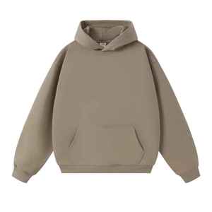 Sudadera con capucha de felpa francesa personalizada de 450 g/m², sudadera con capucha oversize de diseñador, sudadera con capucha estilo streetwear personalizada, sudadera con capucha corta Memen, sudadera con capucha Essentials. - Product Image 1