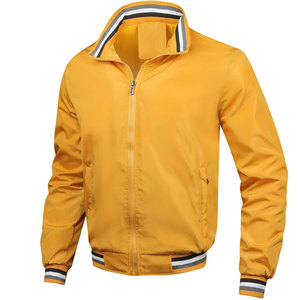 Blouson Bomber Décontracté Vintage Oversize en Toile pour Homme avec Broderie Chenille Personnalisée et Séchage Rapide - Product Image 1