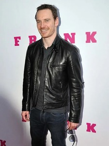 Chaqueta de cuero estilo motero de Michael Fassbender - Product Image 4