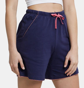 Shorts deportivos de algodón con cordón para mujer, pantalones cortos de verano para descanso y ejercicio, venta al por mayor - Product Image 6
