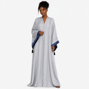 Abaya Casual Emerald Grace, Abaya Royal Stripe, Abaya Noor Open, Abaya Elite Kaftan, Abaya Grace Line - Product Image 3