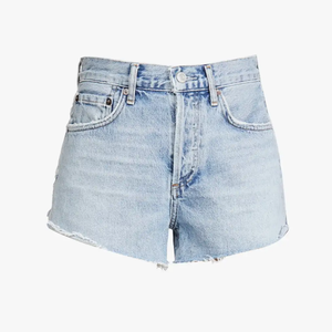 Shorts de Mezclilla Modernos para Mujer con Dobladillo Deshilachado, Estilo Desgastado, Corte Ajustado, Ideales para Moda Urbana y Look Casual - Product Image 2