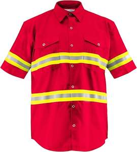 Camisas de Trabajo de Alta Visibilidad y Calidad Superior, Manga Larga, con Botones, para Construcción - Product Image 4