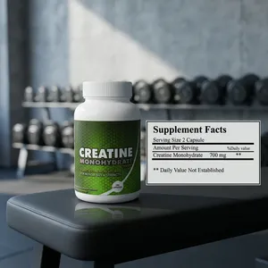 Fast Absorption <b>Creatine</b> Monohydrate Capsules for Adults - Product Image 3