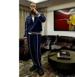 Survêtement personnalisé imprimé, très demandé, uni, décontracté, 100% polyester, vintage, automne, luxe, anti-UV, broderie 3D, taille élastique, 280g - Product Image 4